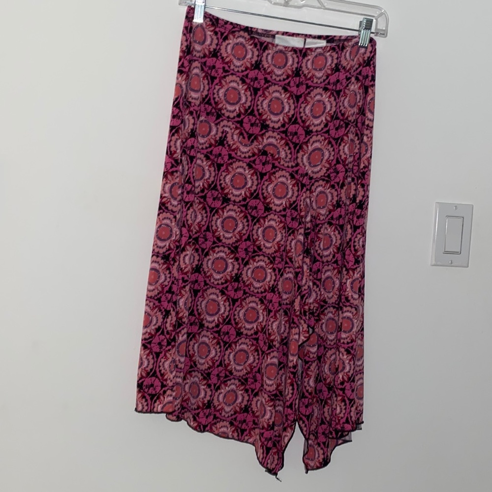 Vintage Worthington Stretch Pink Midi Skirt